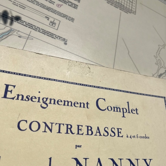 Vintage Complete Double Bass Method by Edouard Nanny - Picture 2 of 7